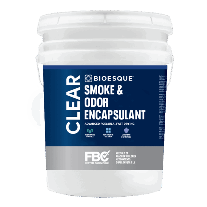 Smoke & Odor Encapsulant Clear 5 gal